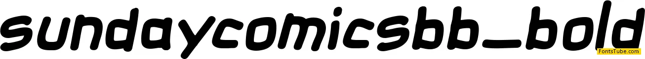 Sunday Comics BB Font Family