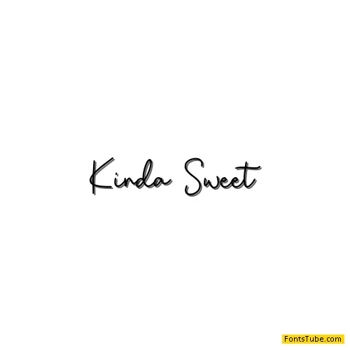 Kinda Sweet Font