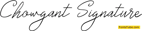 Chowgant Signature