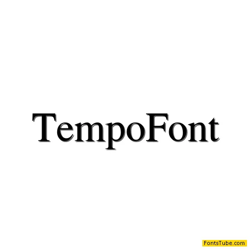 TempoFont Font Family
