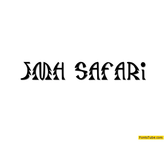JMH Safari Font