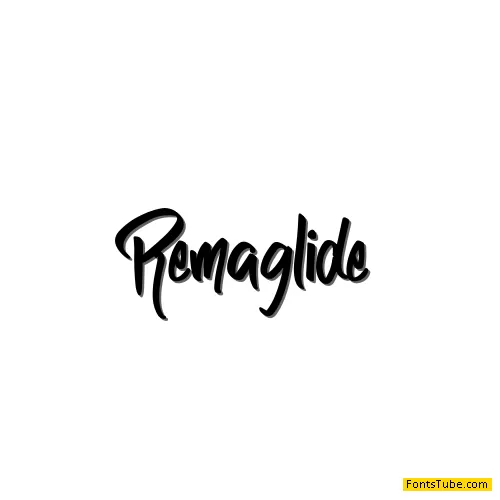 Remaglide Font