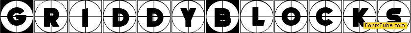 Griddy Blocks Font