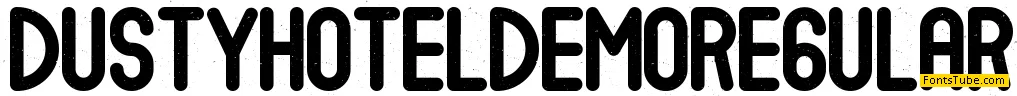Dusty Hotel Demo Font