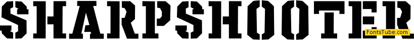 Sharpshooter Font