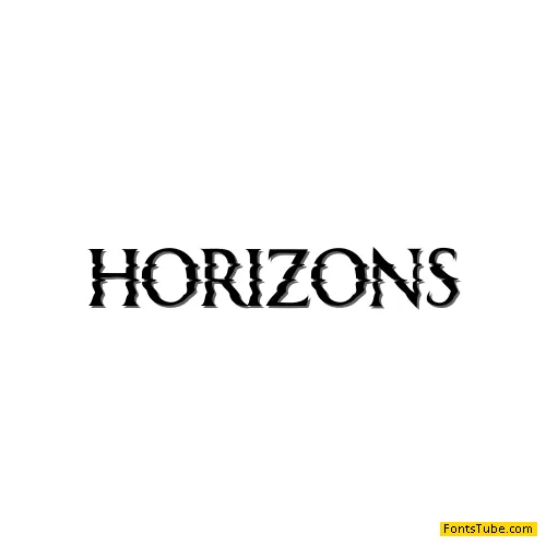 Horizons Font