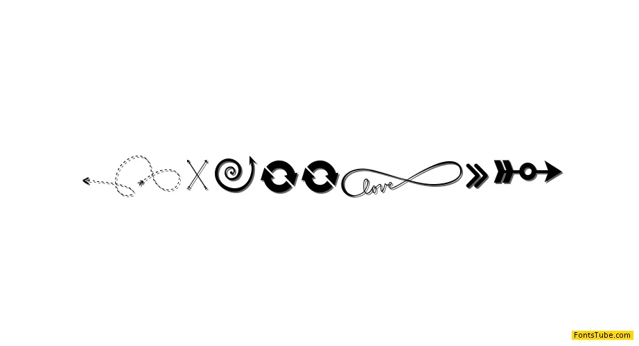 KG Arrows Font