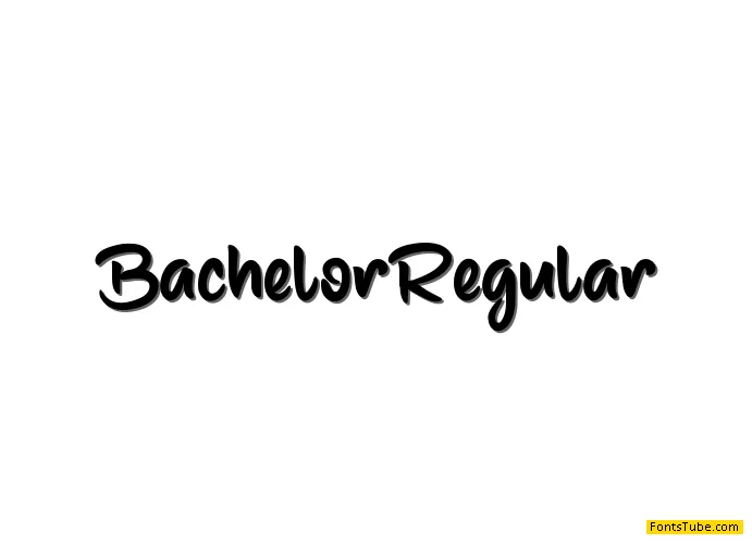 Bachelor Font