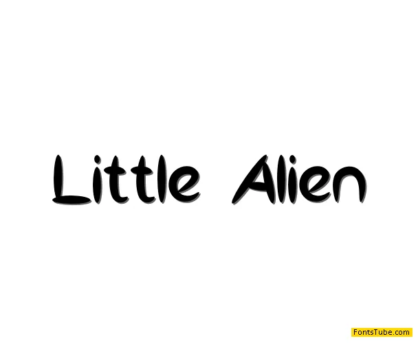 Little Alien Font