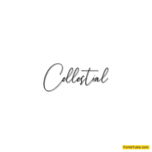 Cellestial Font