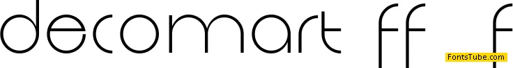 Decomart FF 4F Font