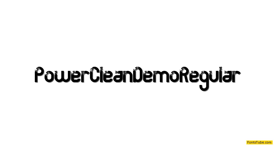 Power Clean Demo Font Family