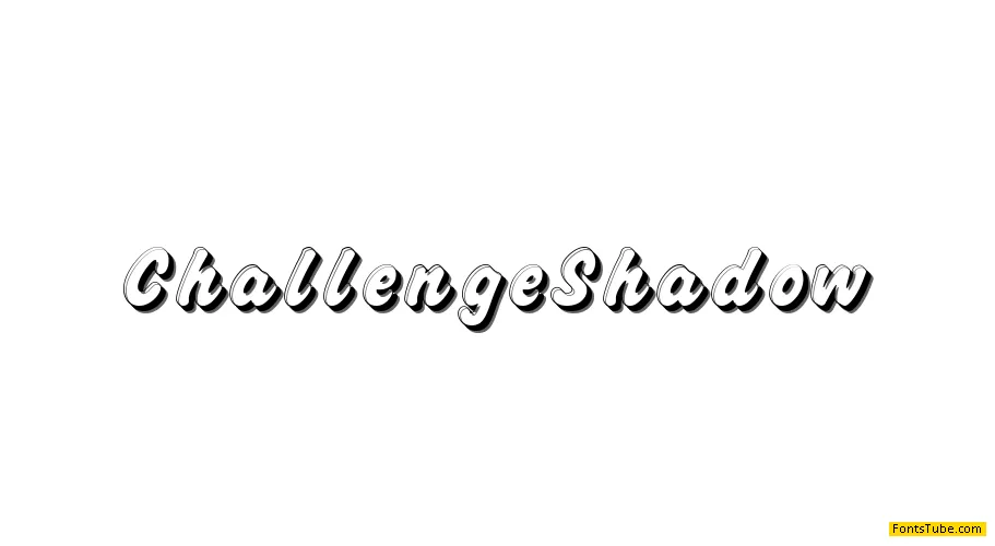 Challenge Font Family