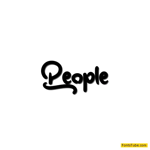 People Font
