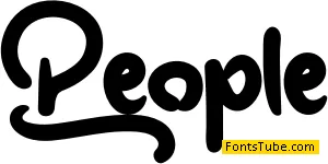 People Font