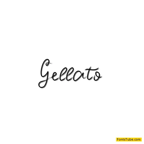 Gellato Font