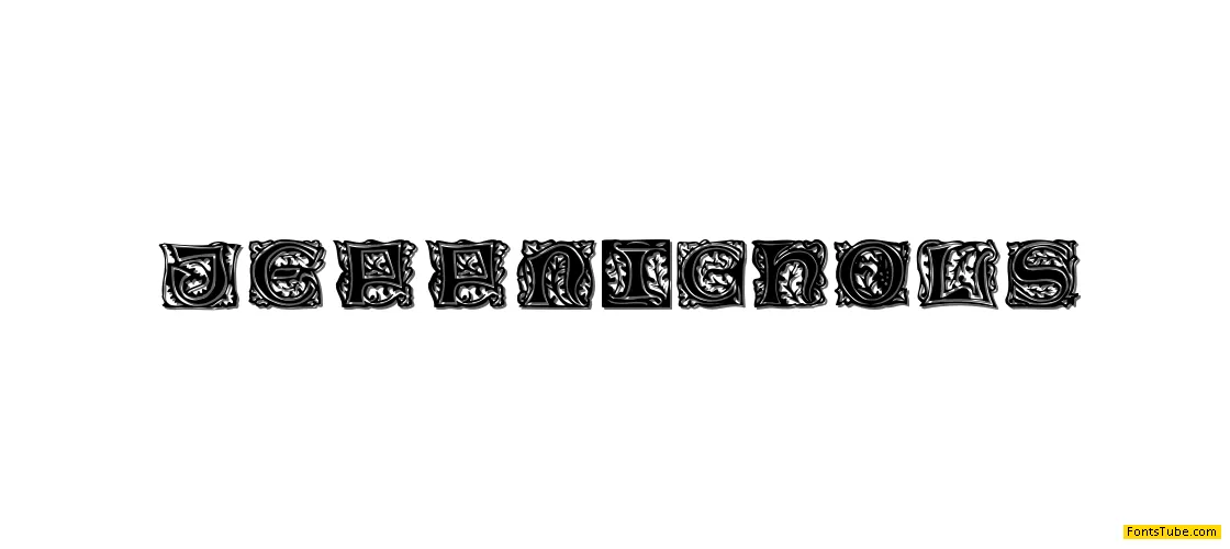 JeffNichols Font