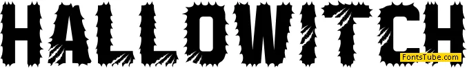 Hallo Witch - Personal Use Font