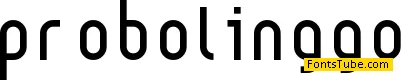 Probolinggo Font