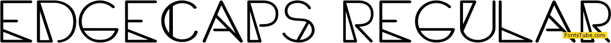 Edge Caps Font