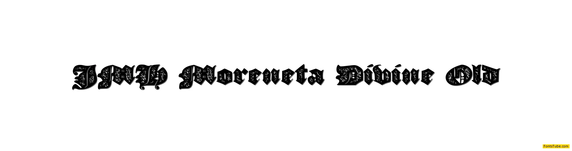 JMH Moreneta Divine Font Family