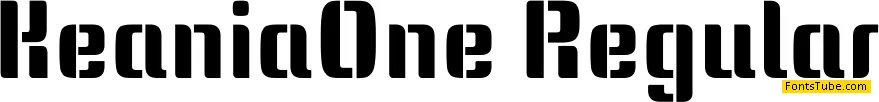Keania One Font