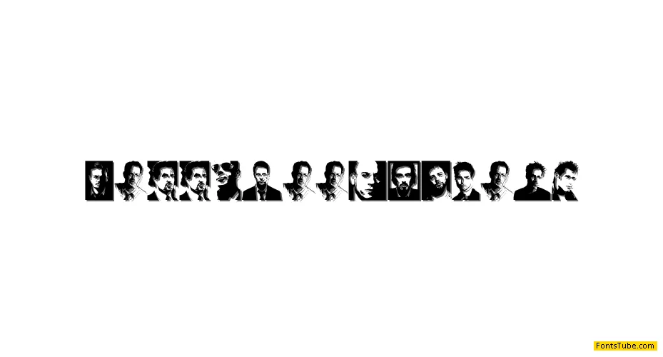 Hollywood Actors Font