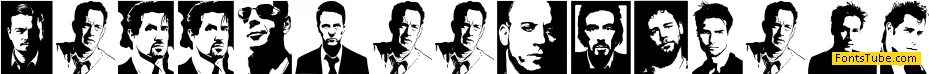 Hollywood Actors Font