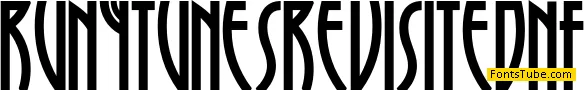 Runy Tunes Revisited NF Font