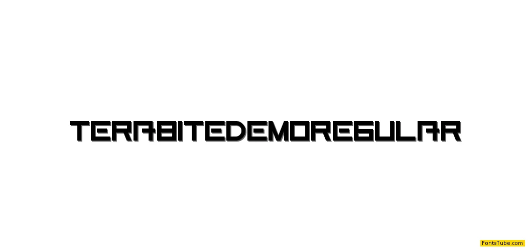 Terabite Demo Font