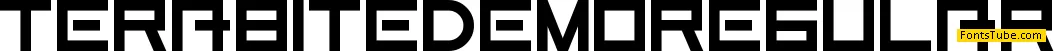 Terabite Demo Font