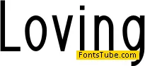 Loving Font