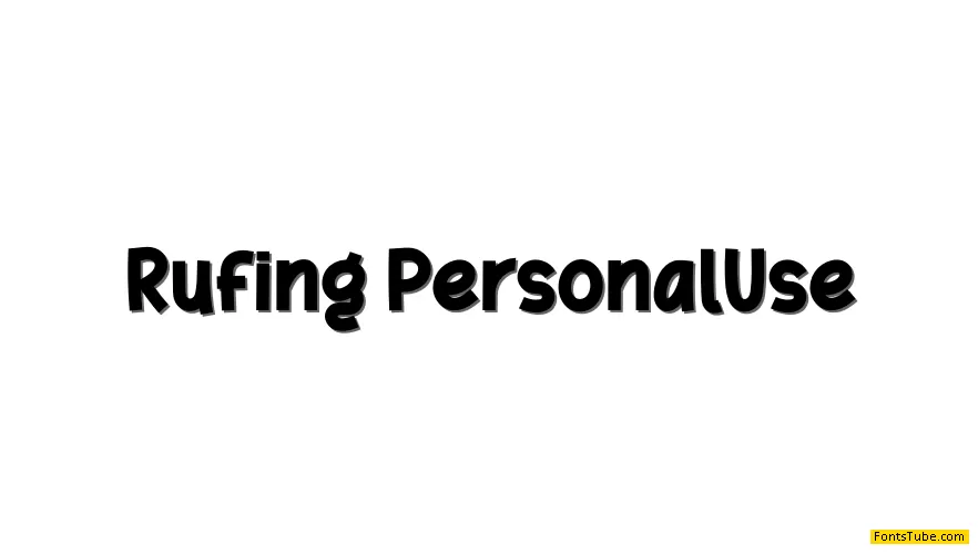 Rufing Font