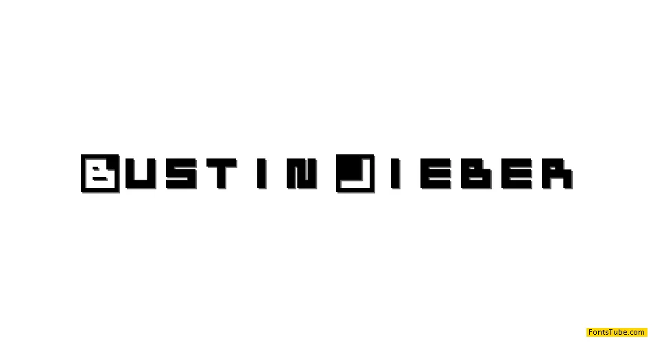 Bustin Jieber Font