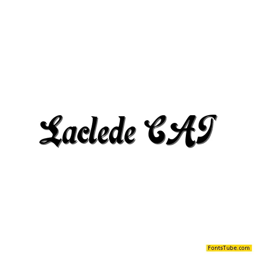 Laclede CAT Font