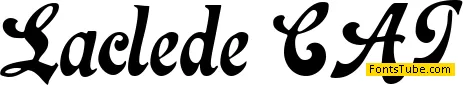 Laclede CAT Font