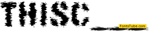 This Corrosion Font