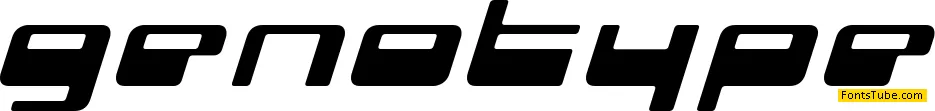 genotype Font