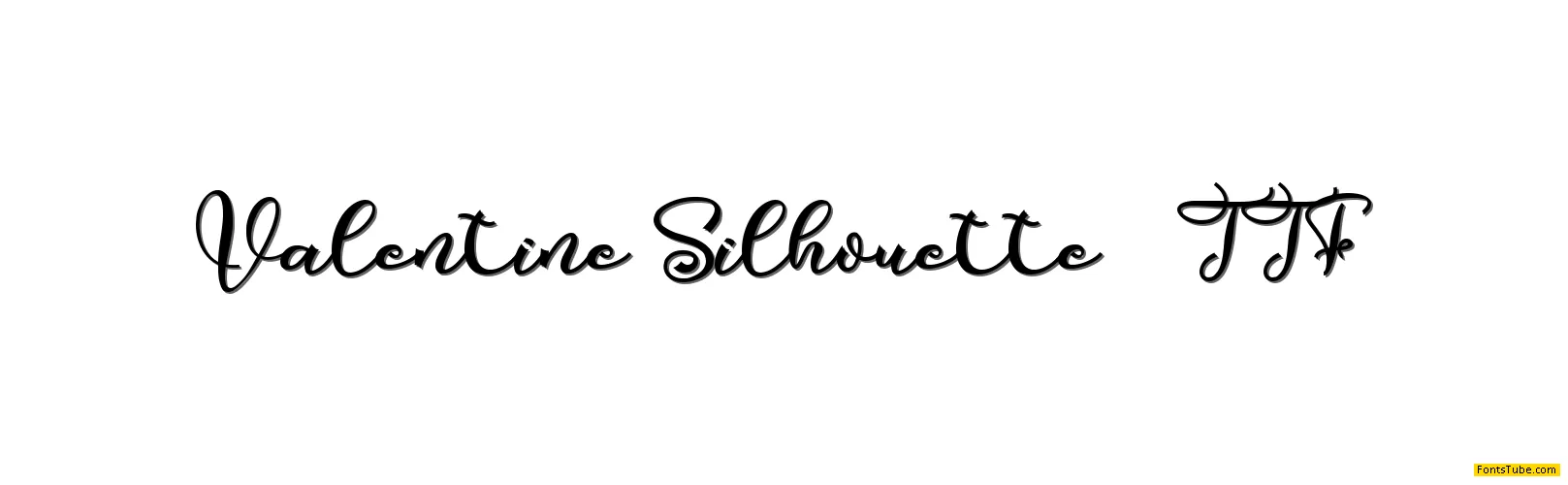 Valentine Silhouette