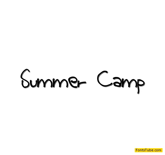 Summer Camp Font