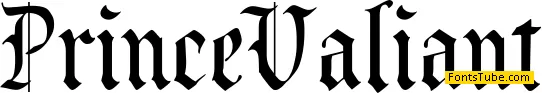 Prince Valiant Font