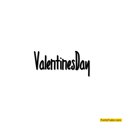 Valentines Day Font