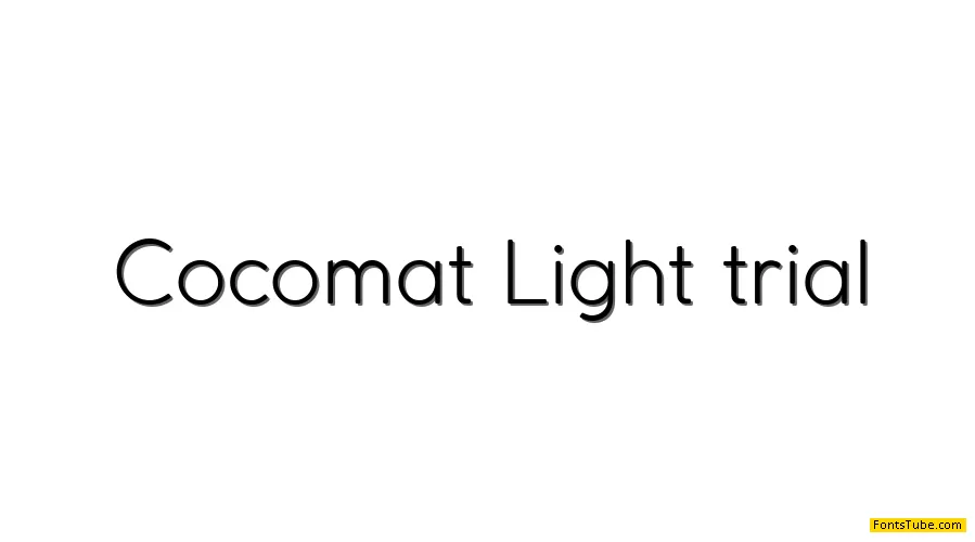 COCOMAT Font Family