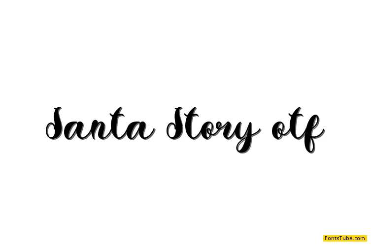 Santa Story Font