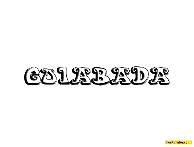 GOIABADA Font