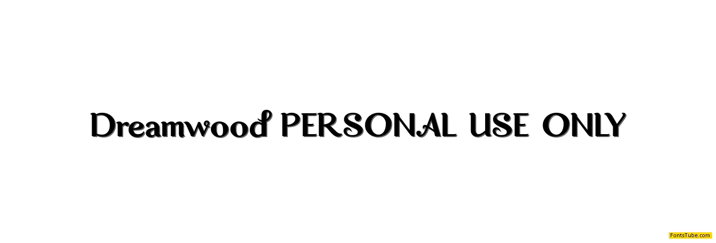 Dreamwood DEMO Font