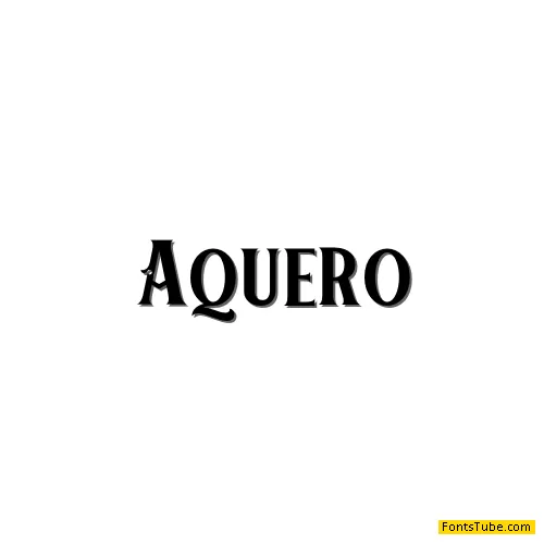 Aquero Font