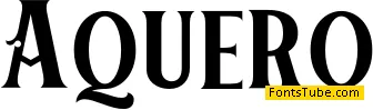 Aquero Font