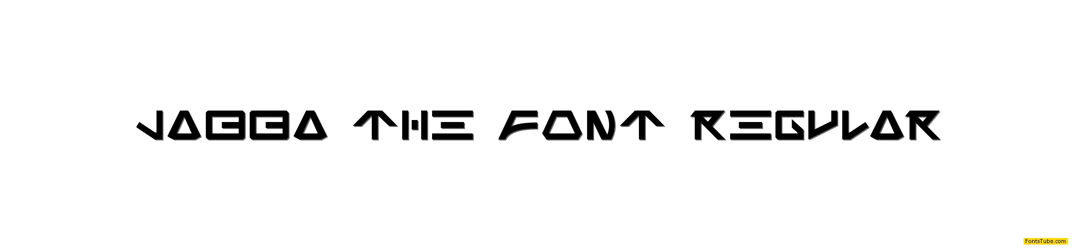 Jabba the Font Font