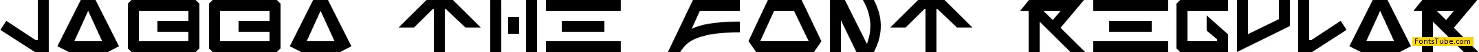 Jabba the Font Font